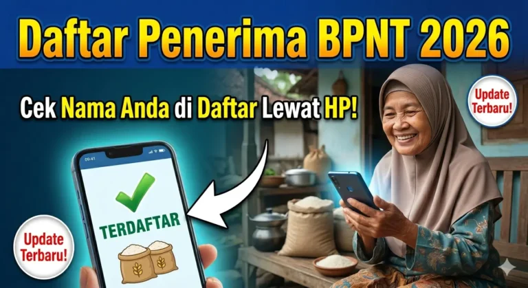 Cara Cek Daftar Penerima BPNT