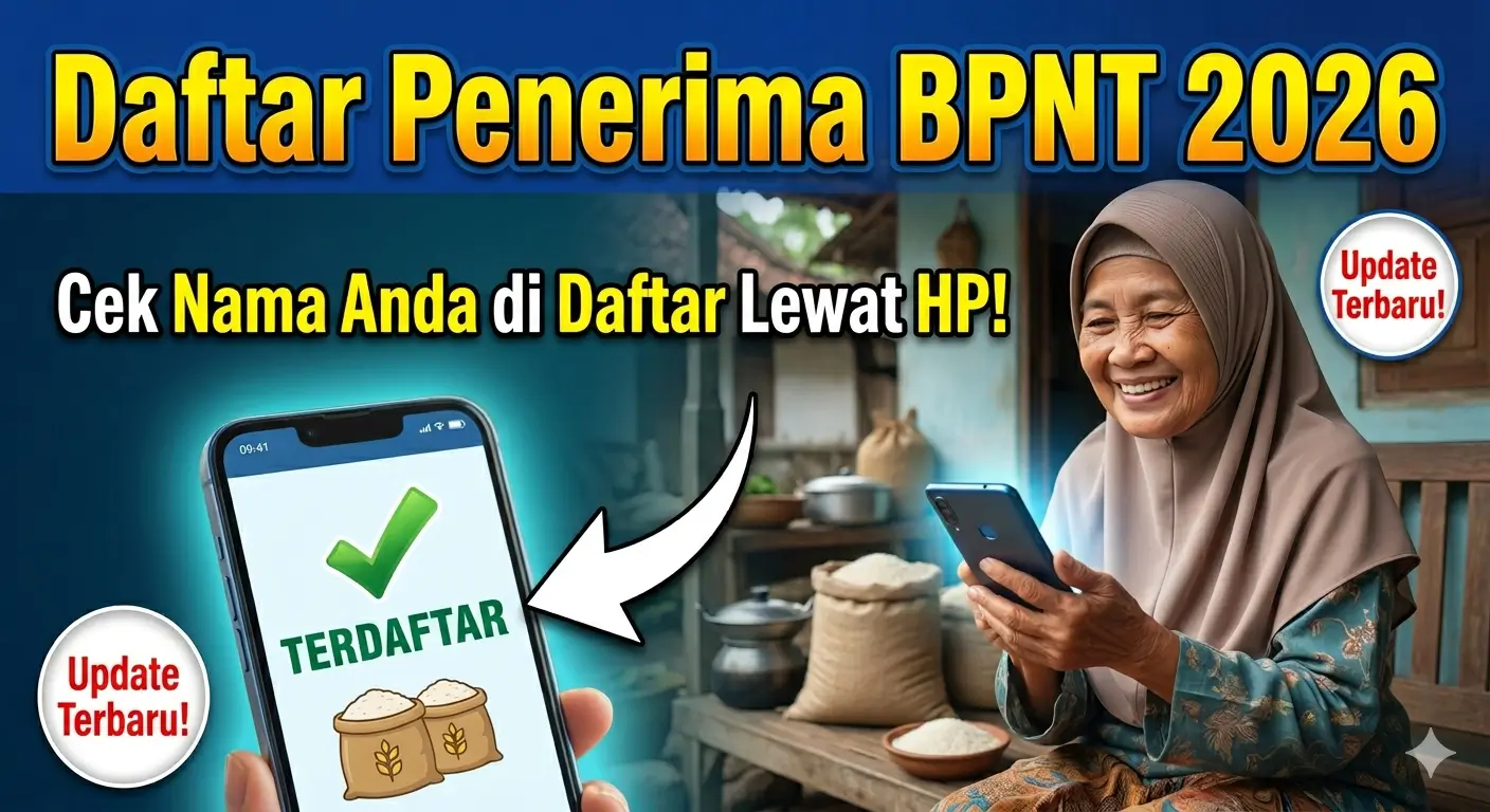 Cara Cek Daftar Penerima BPNT