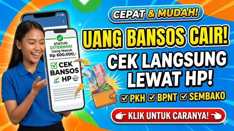 Cek Bansos Kemensos